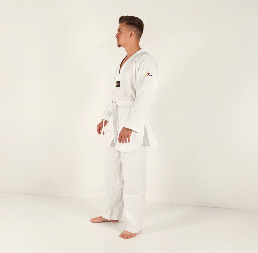 KİHON TAEKWONDO ELBİSE BEYAZ YAKA