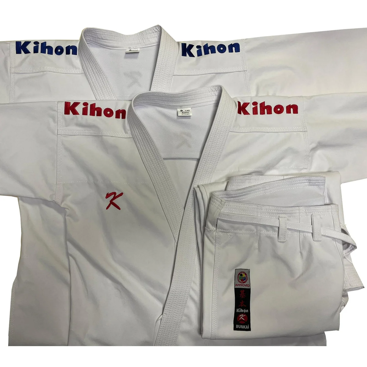 KİHON BUNKAİ WKF KATA MAVİ-KIRMIZI SET KİHON BUNKAİ WKF KATA MAVİ-KIRMIZI SET