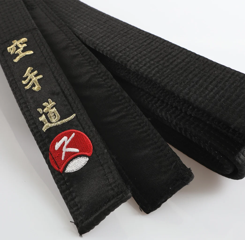 KİHON KARATE SATEN KEMER SİYAH