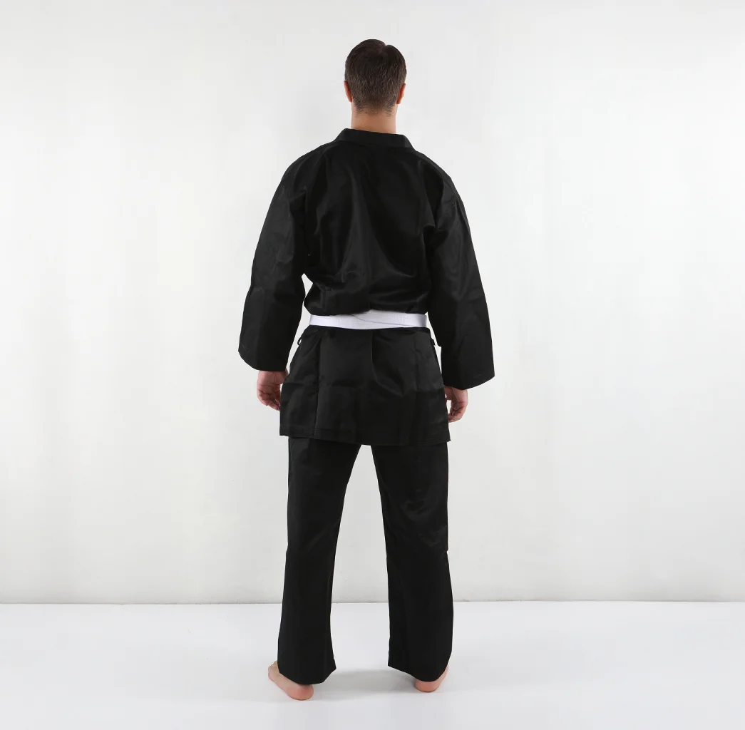 KİHON KİAİ KARATE ACEMİ ELBİSESİ SİYAH