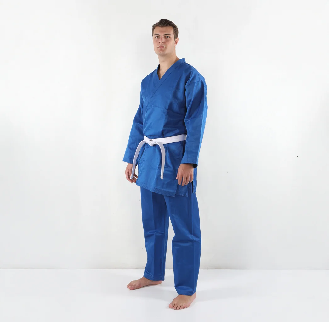 KİHON KİAİ KARATE ACEMİ ELBİSESİ MAVİ