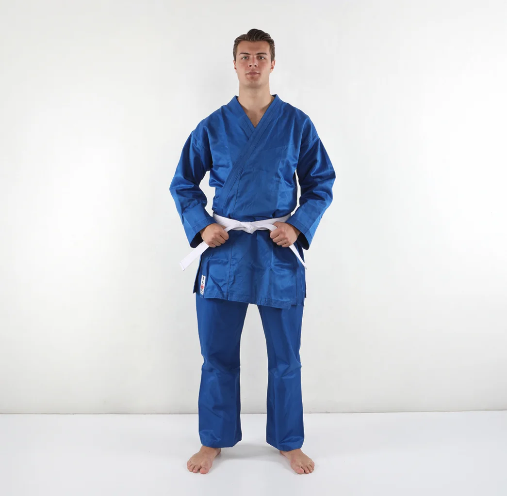 KİHON KİAİ KARATE ACEMİ ELBİSESİ MAVİ