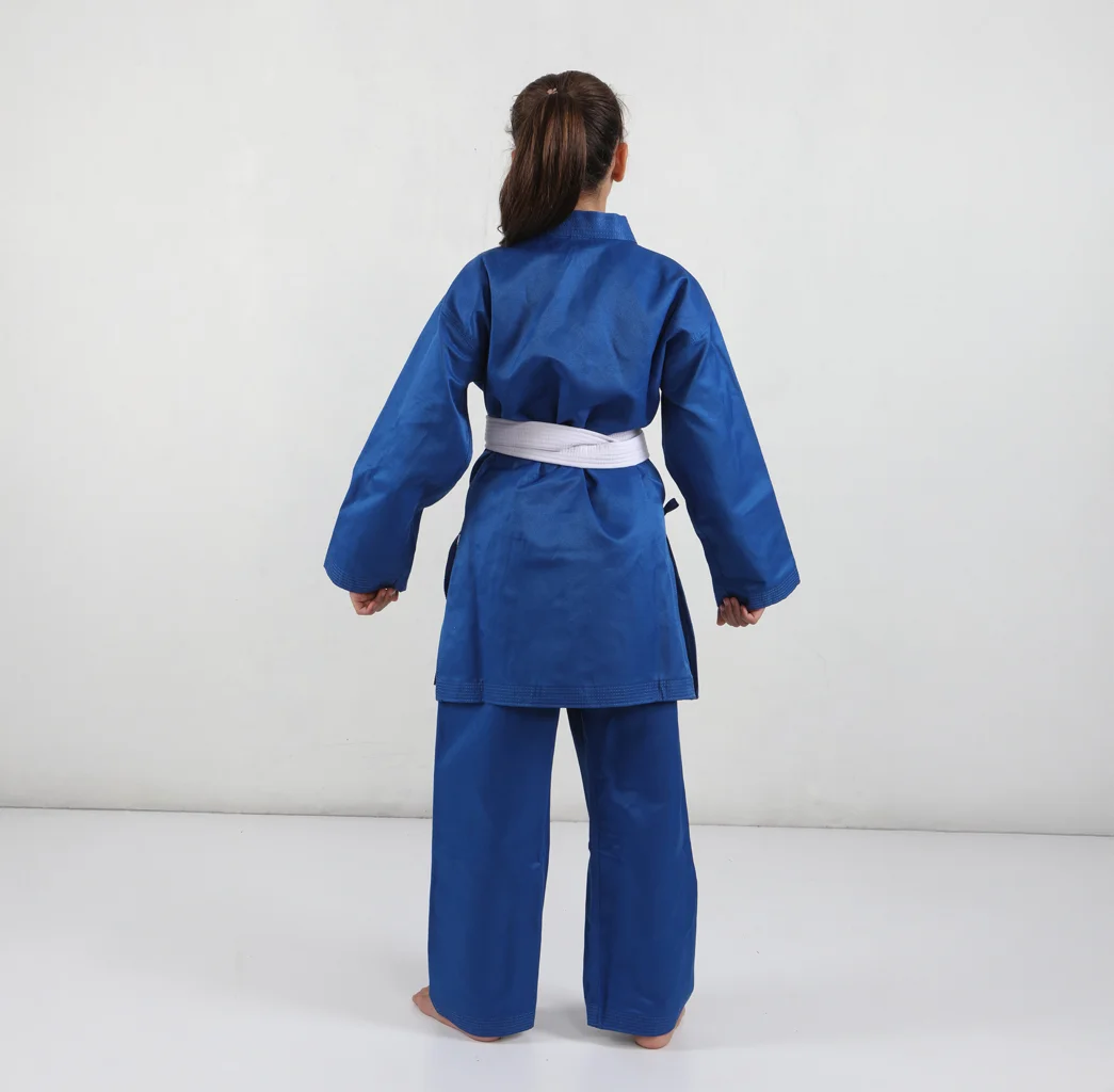 KİHON KİAİ KARATE ACEMİ ELBİSESİ MAVİ